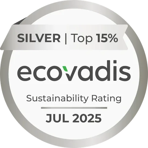 EcoVadis Silver - Top 15%